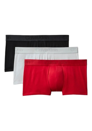 Calvin Klein Underwear logo-waistband boxers (pack of three) - Black