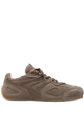 Axel Arigato Slow Runner suede panelled sneakers - Brown