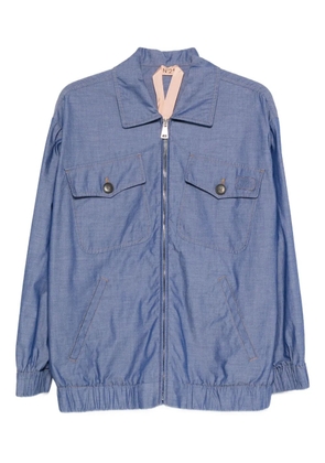 Nº21 button pocket denim jacket - Blue