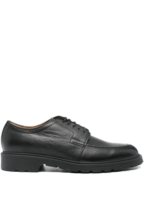Bally Eduard textured-leather derby shoes - Black
