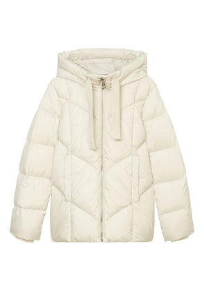 Marc O'Polo quilted hooded jacket - White