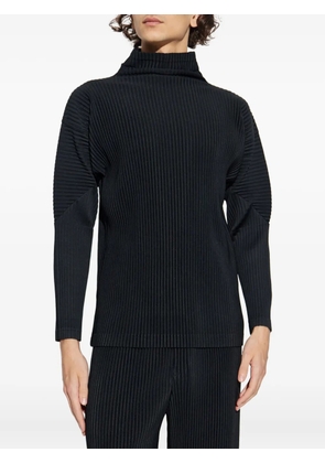 Homme Plissé Issey Miyake pleated T-shirt - Black