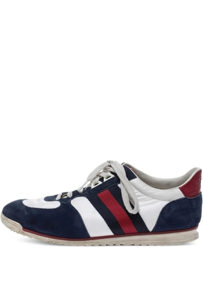 Gucci Pre-Owned Sylvie Web sneakers - Brown