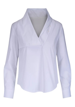 TWP My Maria V-neck button shirt - White