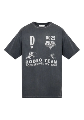 DUKE & DEXTER graphic-print T-shirt - Grey