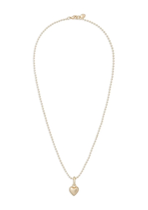 Roxanne Assoulin heart-pendant ball-chain necklace - Gold