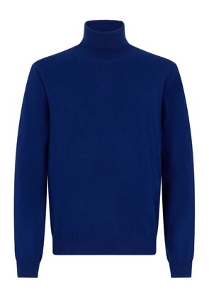 Malo roll-neck sweater - Blue
