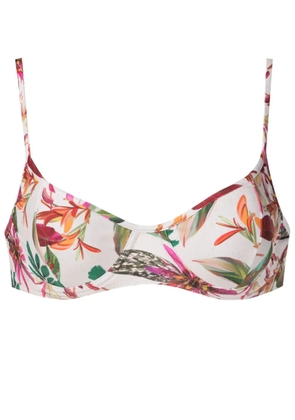 Lygia & Nanny Fiji underwire-cup bikini top - White