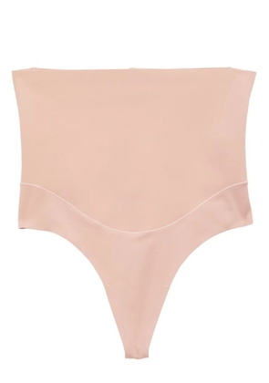 Fleur Du Mal Le Stretch micro shaping thong - Neutrals