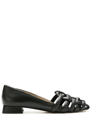 Studio Chofakian Meurice leather ballerina shoes - Black