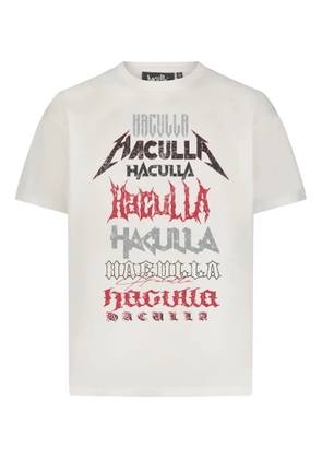 Haculla logo-print t-shirt - White
