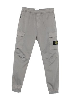 Stone Island elastic-waistband cargo pants - Grey