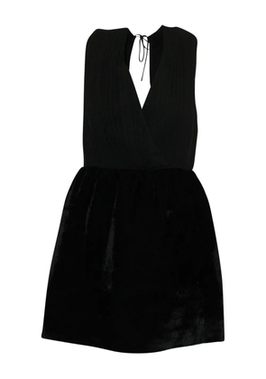 alice + olivia pouf-skirt mini dress - Black