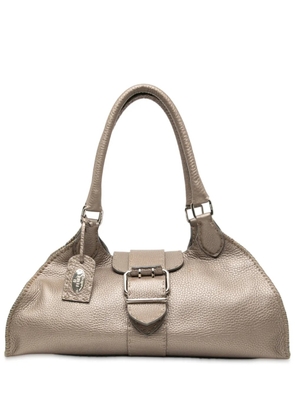 Fendi Pre-Owned 2000-2010 Leather Selleria Sporty shoulder bag - Brown