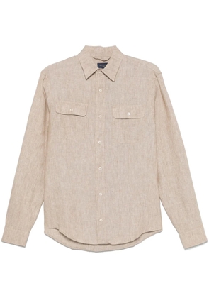 Paul & Shark linen shirt - Neutrals