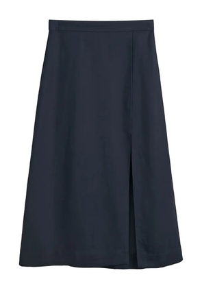 Gant slit midi skirt - Blue
