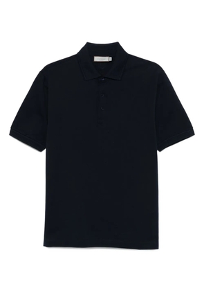 Canali cotton polo shirt - Blue