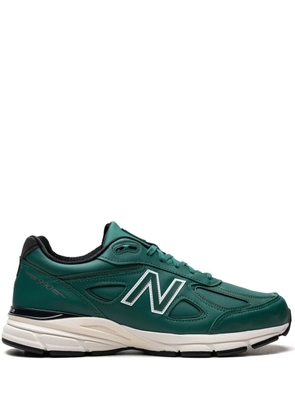 New Balance 990v4 Made in USA 'Teal/White' sneakers - Green