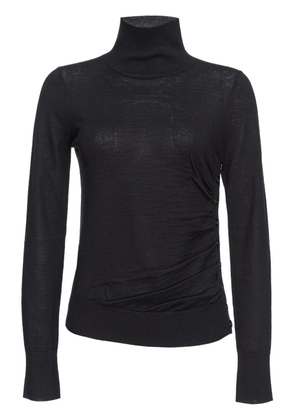 PINKO knitted wool crew neck - Black