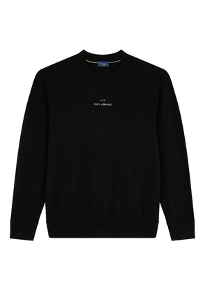 Paul & Shark logo-print sweatshirt - Black