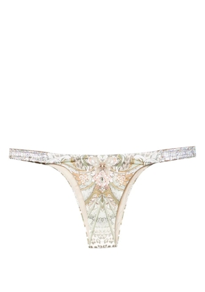 Camilla Tower Tales bikini bottoms - Neutrals