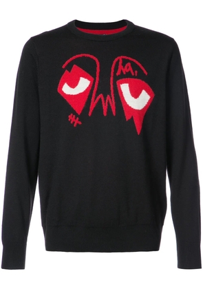 Haculla Eyez on Da World jumper - Black