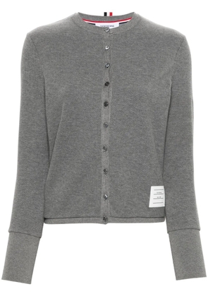 Thom Browne 4-Bar cotton cardigan - Grey