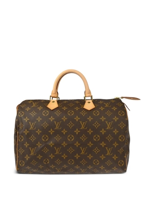 Louis Vuitton Pre-Owned 1997 Monogram Speedy 35 hand bag - Brown