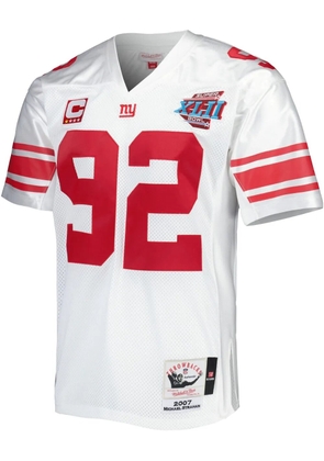 Mitchell & Ness 2007 Michael Strahan New York Giants Super Bowl XLII Authentic jersey - White