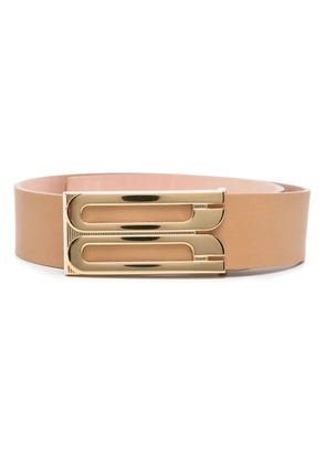 Victoria Beckham Jumbo Frame belt - Neutrals