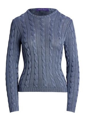 Ralph Lauren Collection cable-knit sweater - Blue