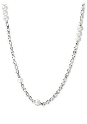 John Hardy sterling silver Surf pearl necklace
