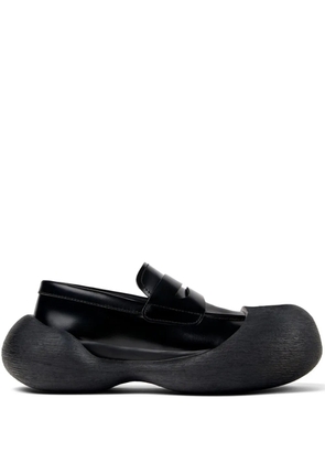 CamperLab Caramba leather loafers - Black