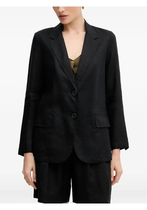 Benetton front flap pockets blazer - Black