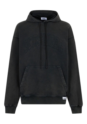 GCDS cotton hoodie - Grey