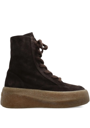 Vic Matie lace-up platform sneakers - Brown