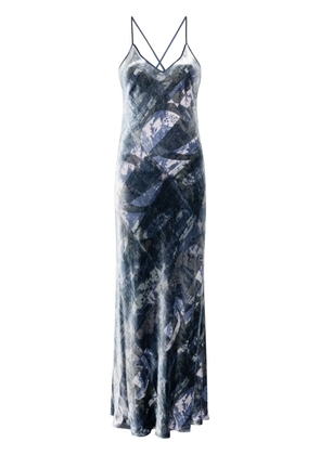 Pierre-Louis Mascia Kanpur maxi dress - Blue