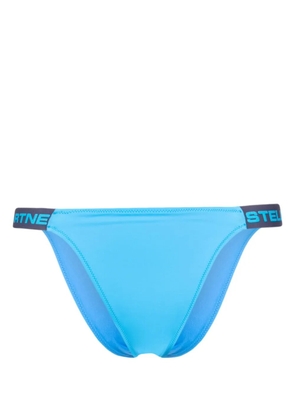 Stella McCartney logo-detail bikini bottoms - Blue
