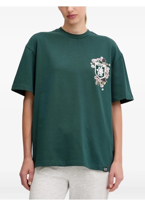 Ea7 Emporio Armani floral-print T-shirt - Green