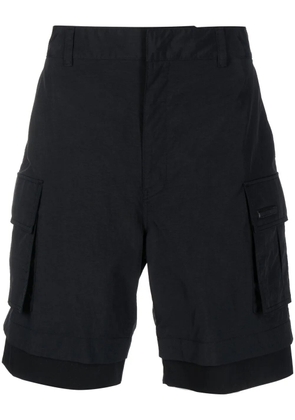 Juun.J cotton cargo shorts - Black