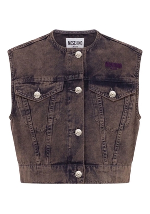 MOSCHINO JEANS cotton vest - Grey