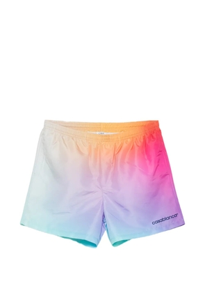 Casablanca gradient printed swim shorts - Blue