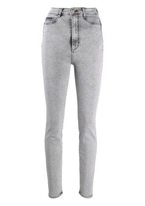 Philipp Plein high-rise skinny jeans - Grey