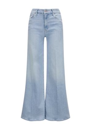 MOTHER belt-loops wide-leg jeans - Blue