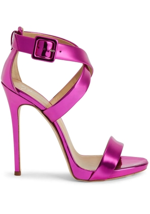Giuseppe Zanotti Bellis 120mm leather sandals - Pink