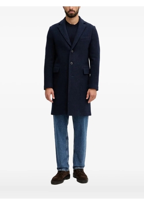 Benetton buttoned pocket coat - Blue