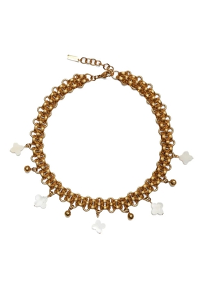 Labelled Jewellery Mia clover-embellished chain necklace - Gold