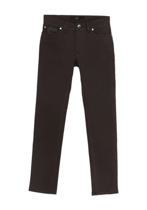 Brioni five-pockets trousers - Brown