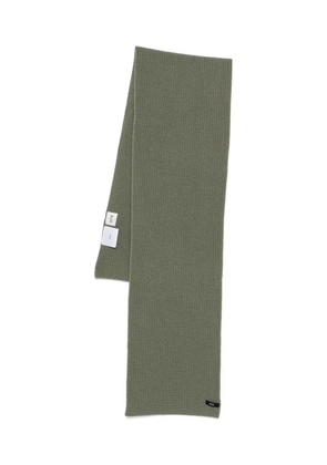 Arte Antwerp ribbed-knit scarf - Green