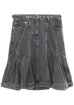 3.1 Phillip Lim belted denim skirt - Grey